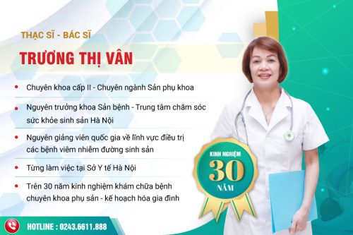 Bác sĩ Trương Thị Vân